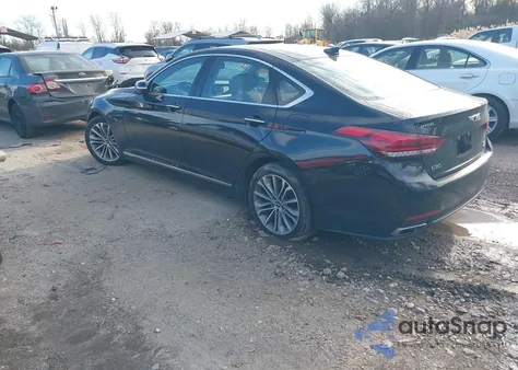2017 Genesis G80 3.8 from USA, damaged, VIN KMHGN4JE9HU206242